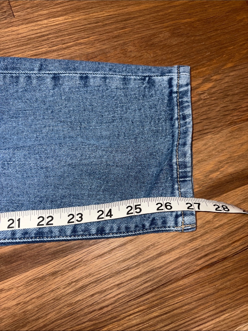 OLD NAVY distressed OG straight jeans - Picture 6 of 8